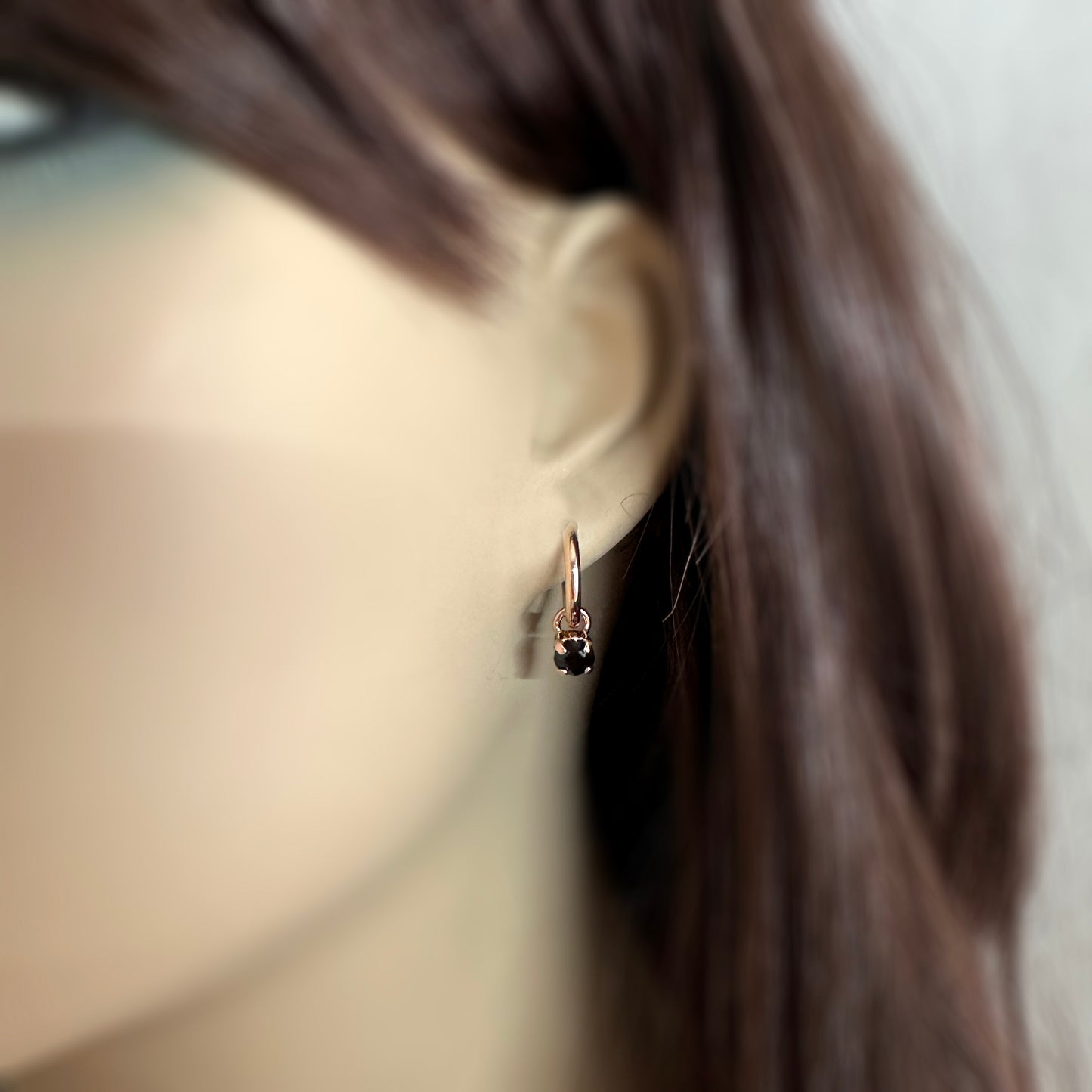 Diamante Hoop Charms • 5mm