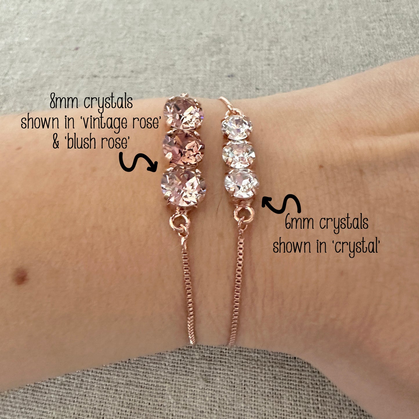 Diamante Bar Bracelet • 6mm