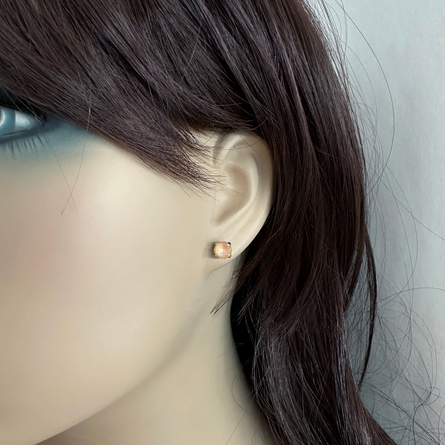 Diamante Post Earrings • 6mm • Pastel DeLite