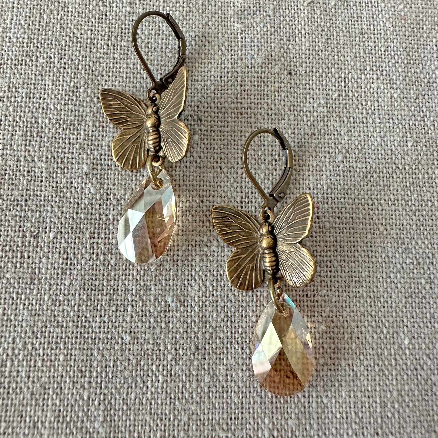 Magical Mariposa Teardrop Earrings