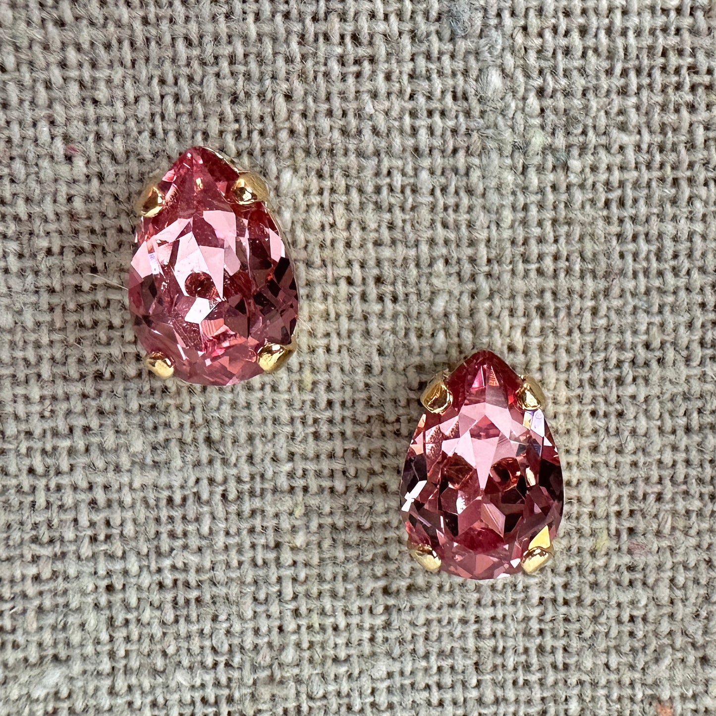 Tiny Pear Post Earrings