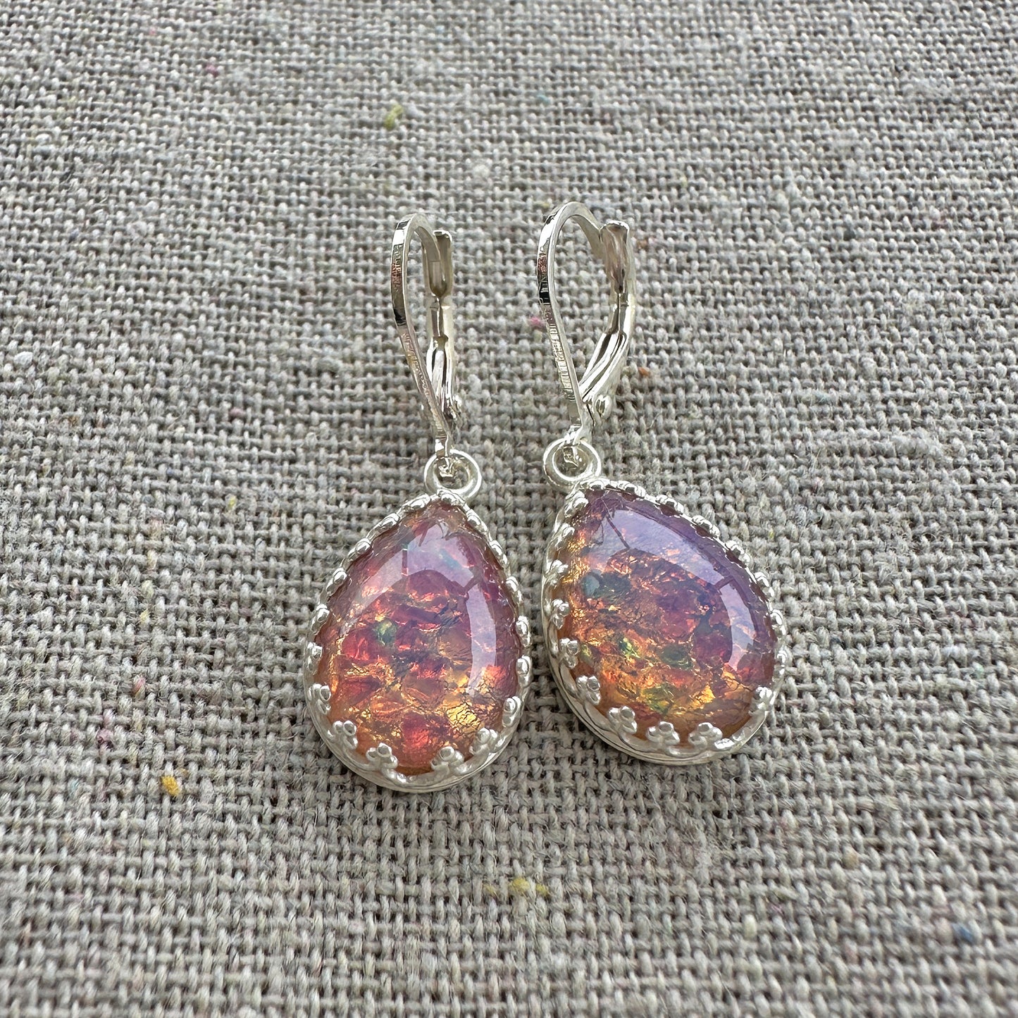 Clara Opal Dangling Earrings