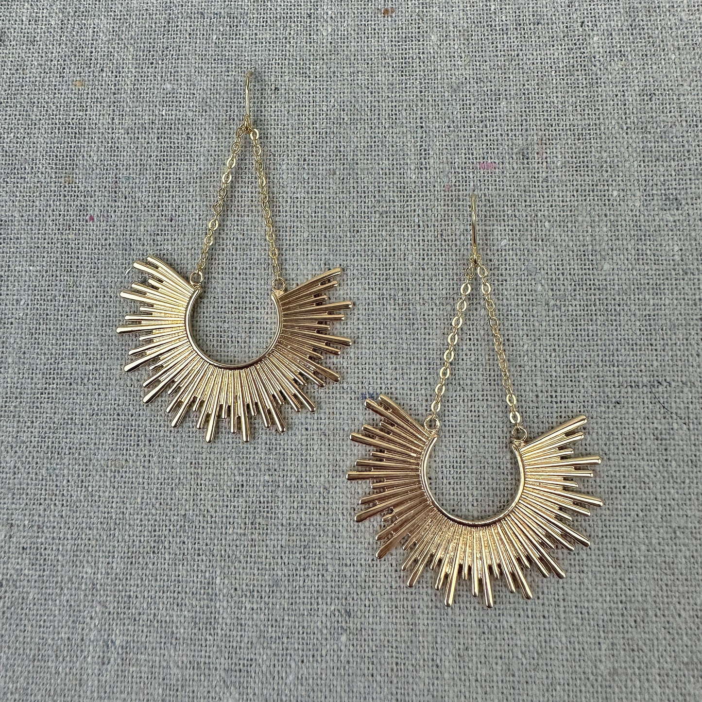 Rising Sun Chandelier Earrings