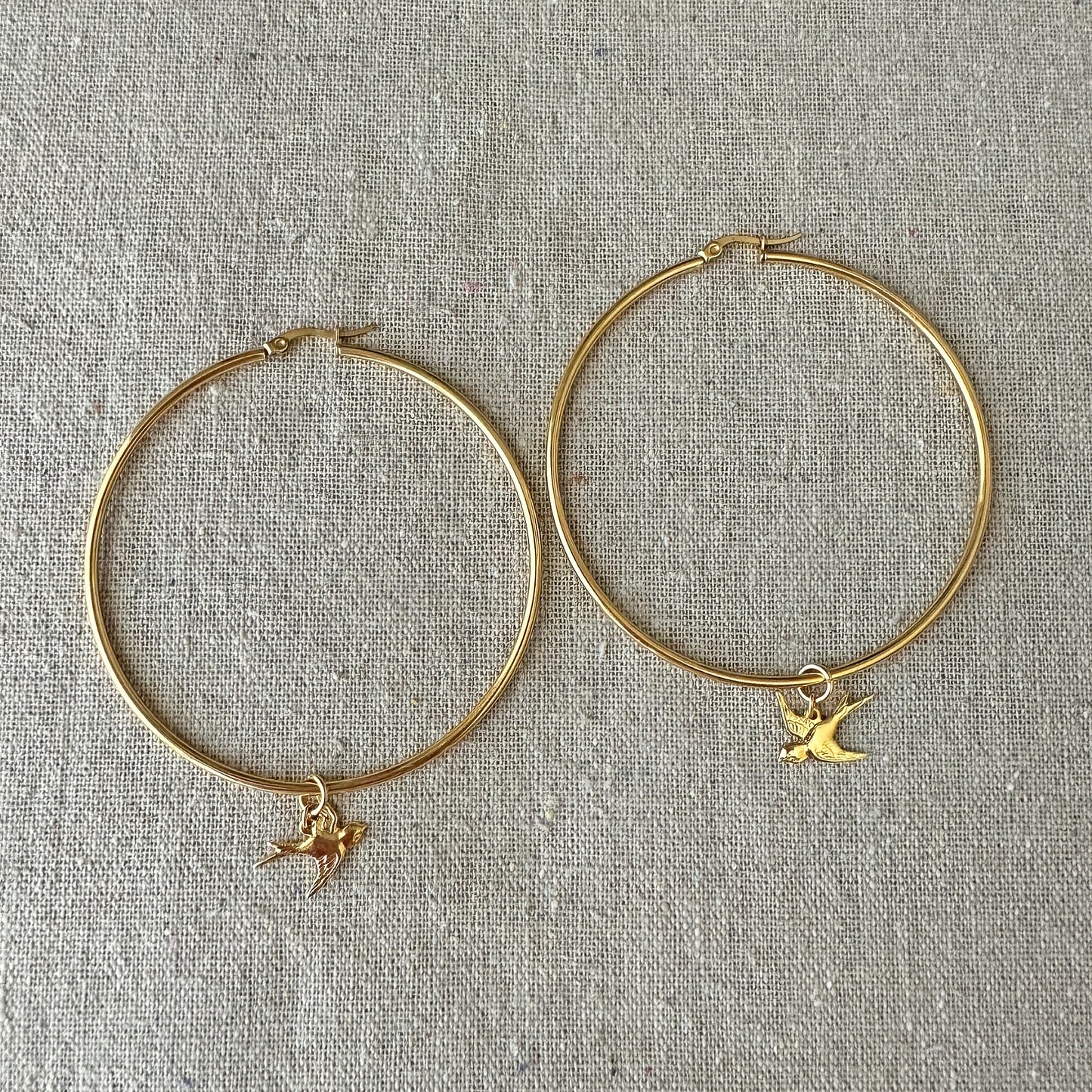 Swooping Swallows Large Hoops