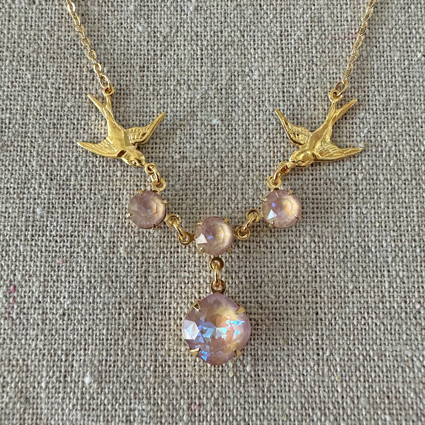 Swooping Swallows Necklace
