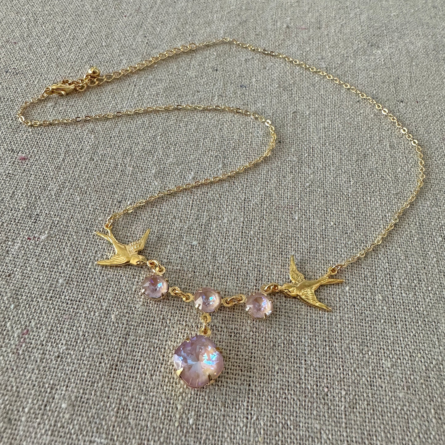 Swooping Swallows Necklace