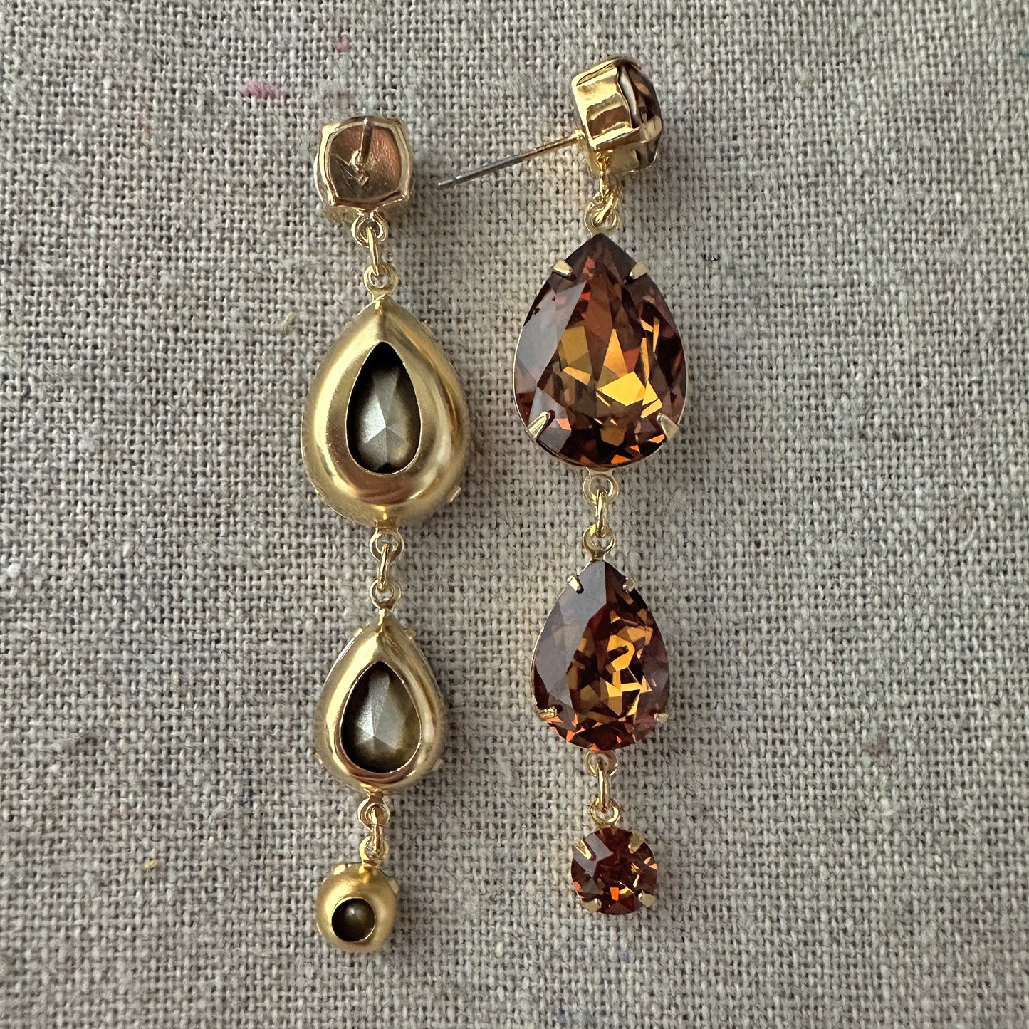 Tiered Cascade Earrings