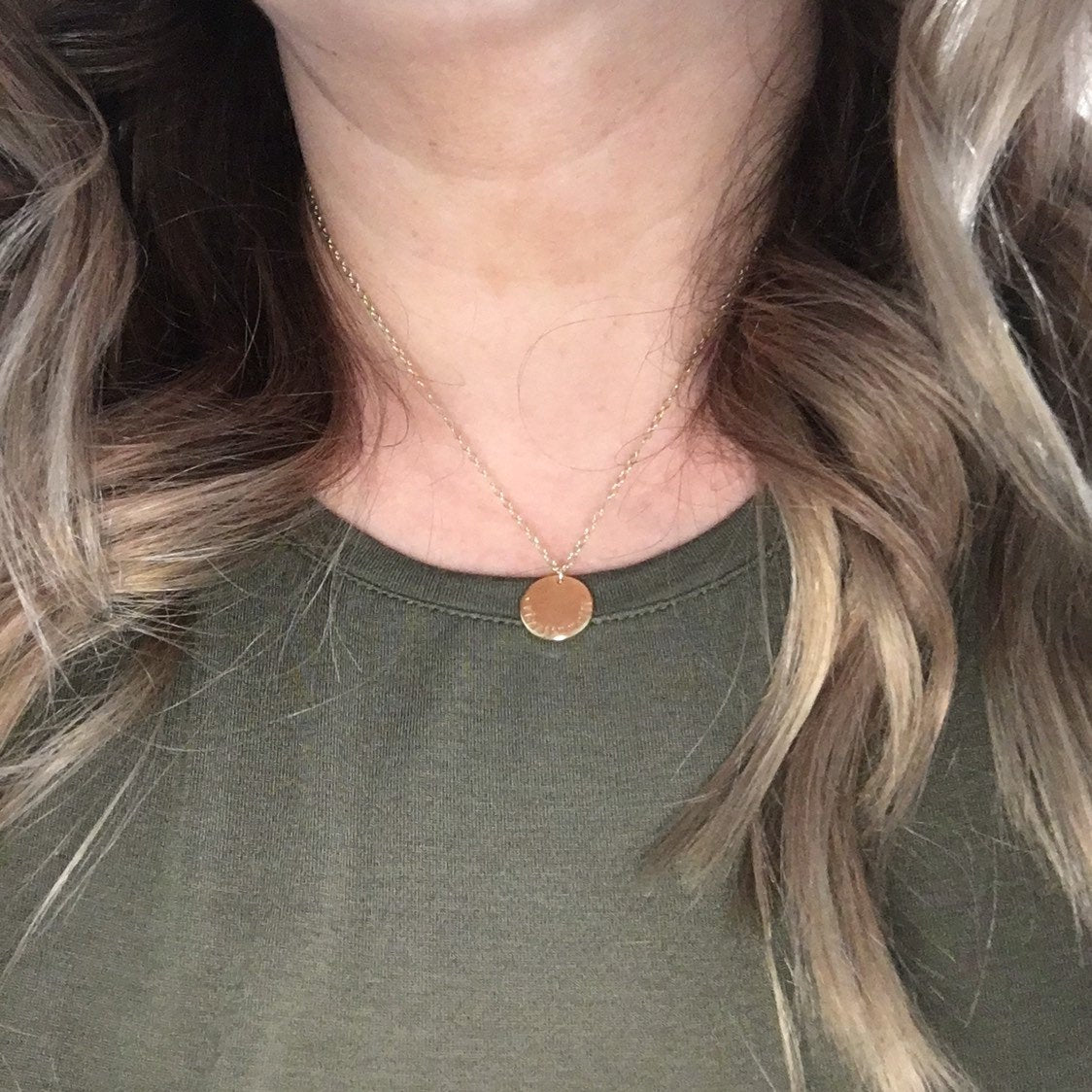 When in Rome Disc Necklace