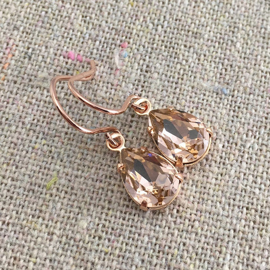 Tiny Pear Dangling Earrings