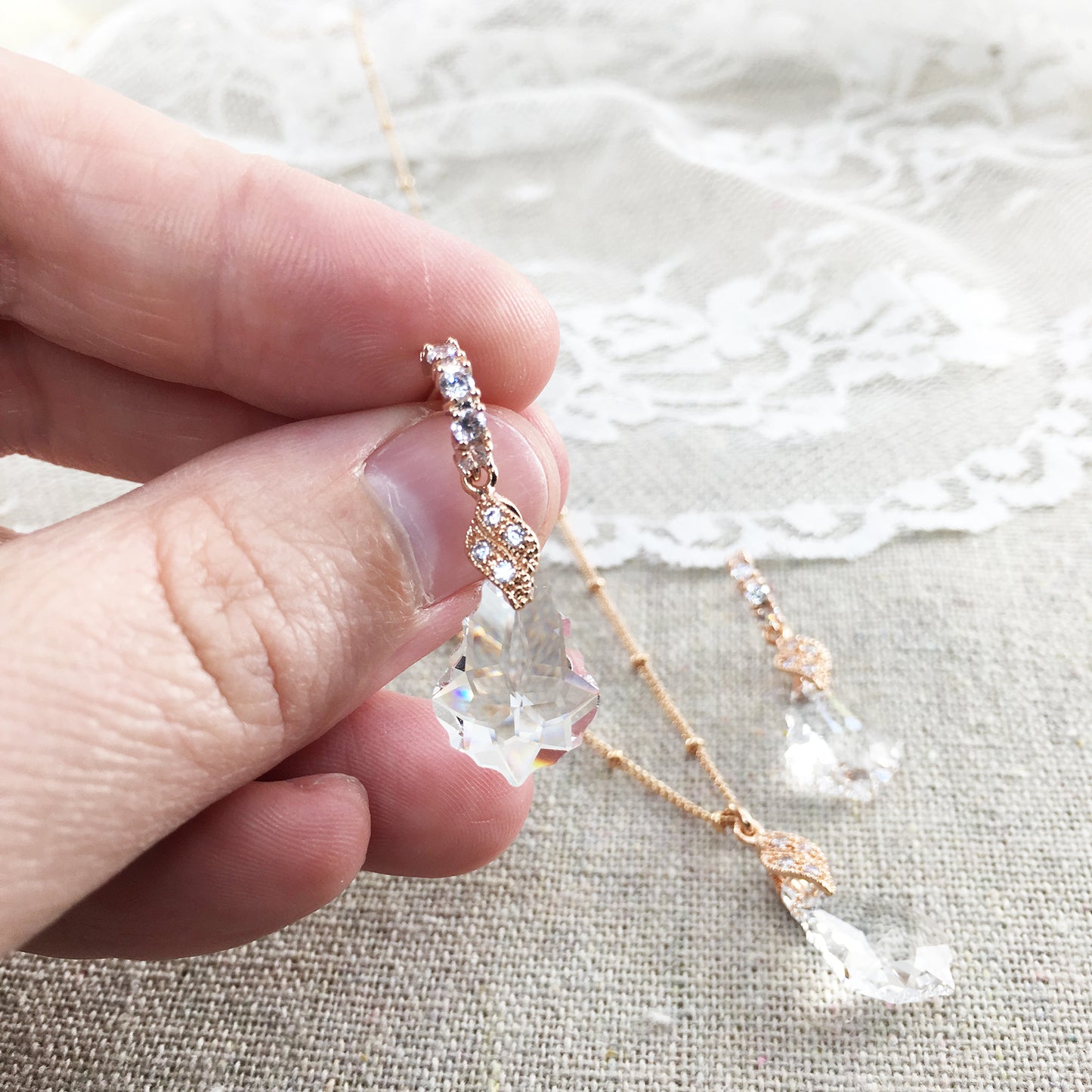 Bianca Dangling Post Earrings