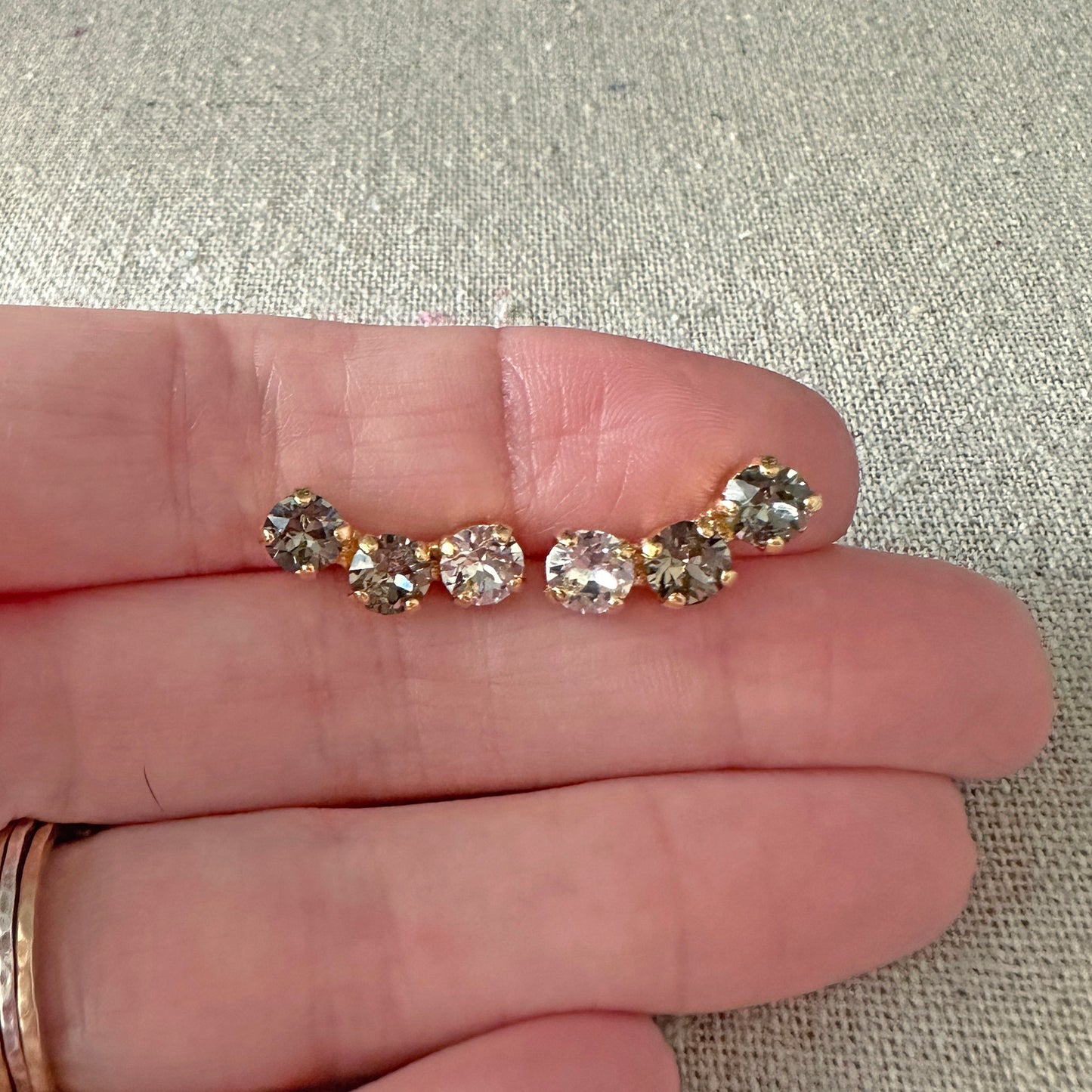 Diamante Crawler Posts • Gray Ombré