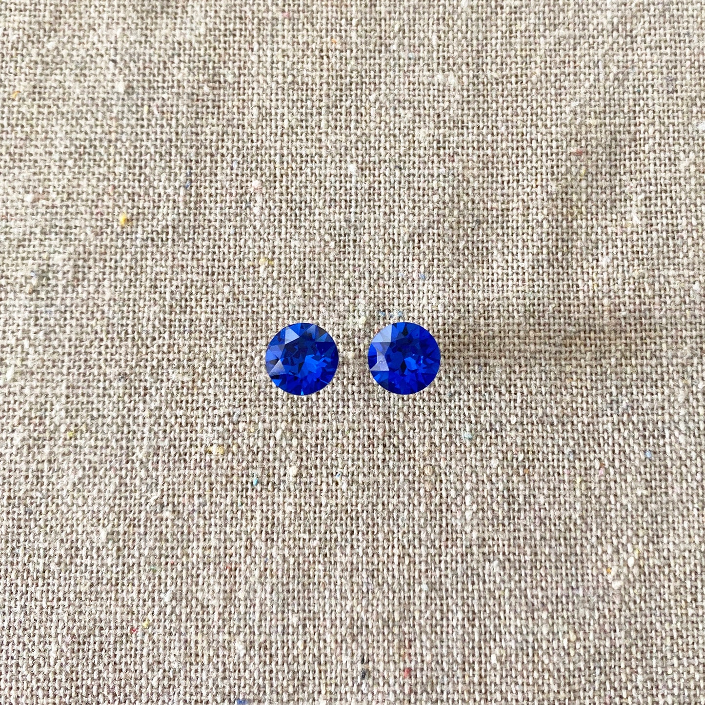 Diamante Invisible Earrings • 8mm