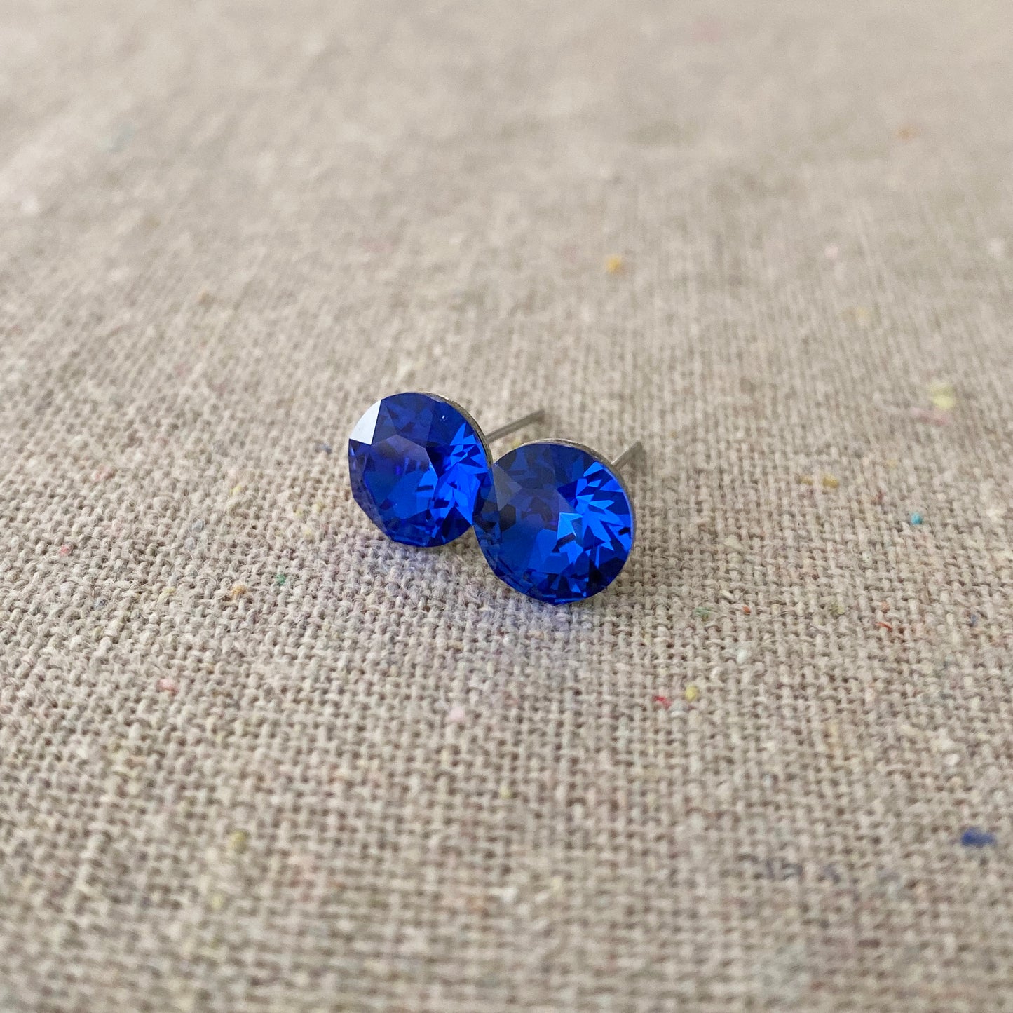 Diamante Invisible Earrings • 8mm