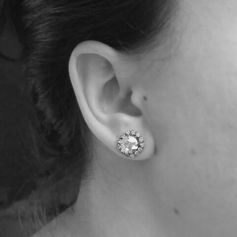 Diamante Luxe Post Earrings