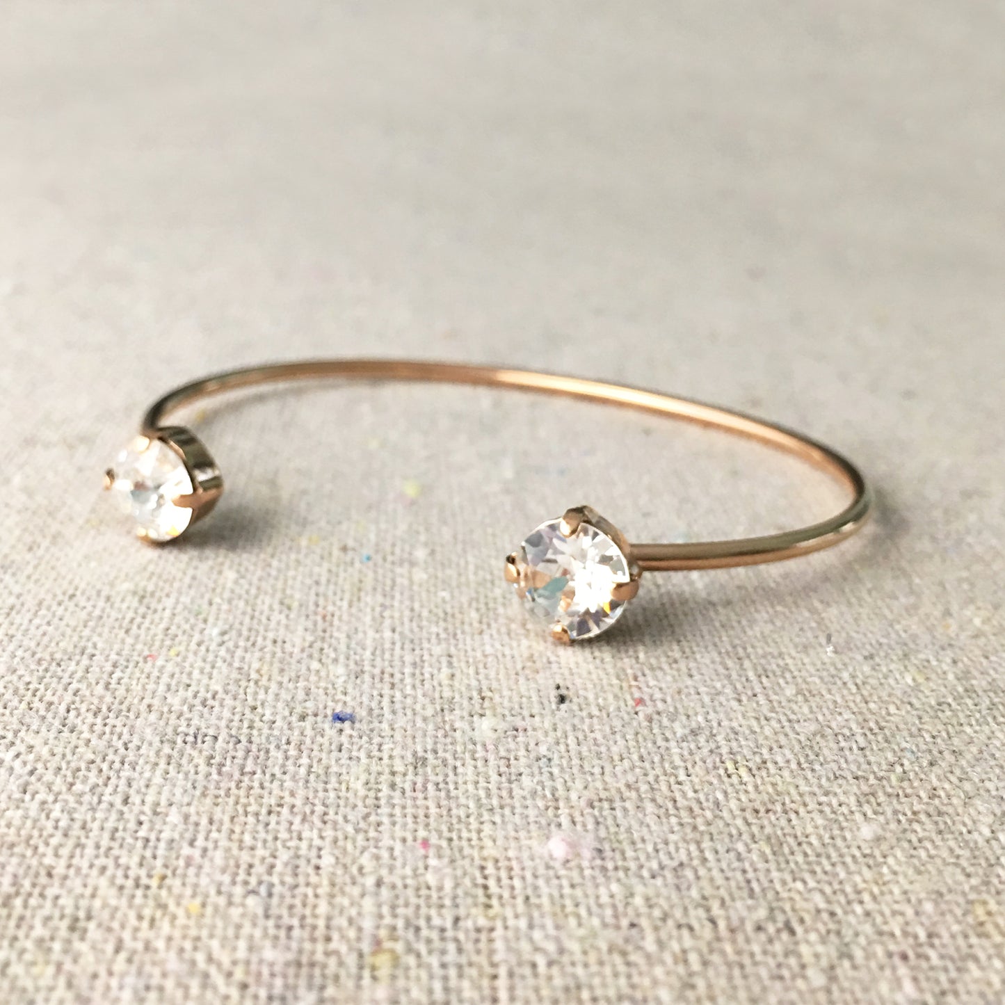 Diamante Open Cuff Bracelet