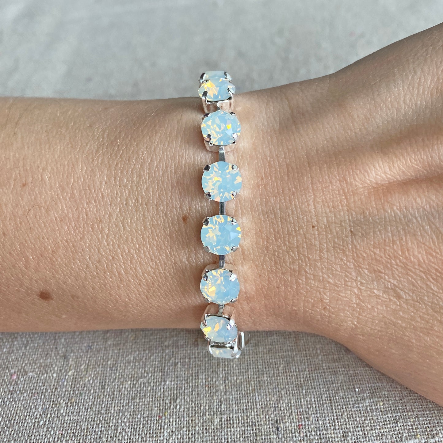 Diamante Adjustable Tennis Bracelet • 8mm