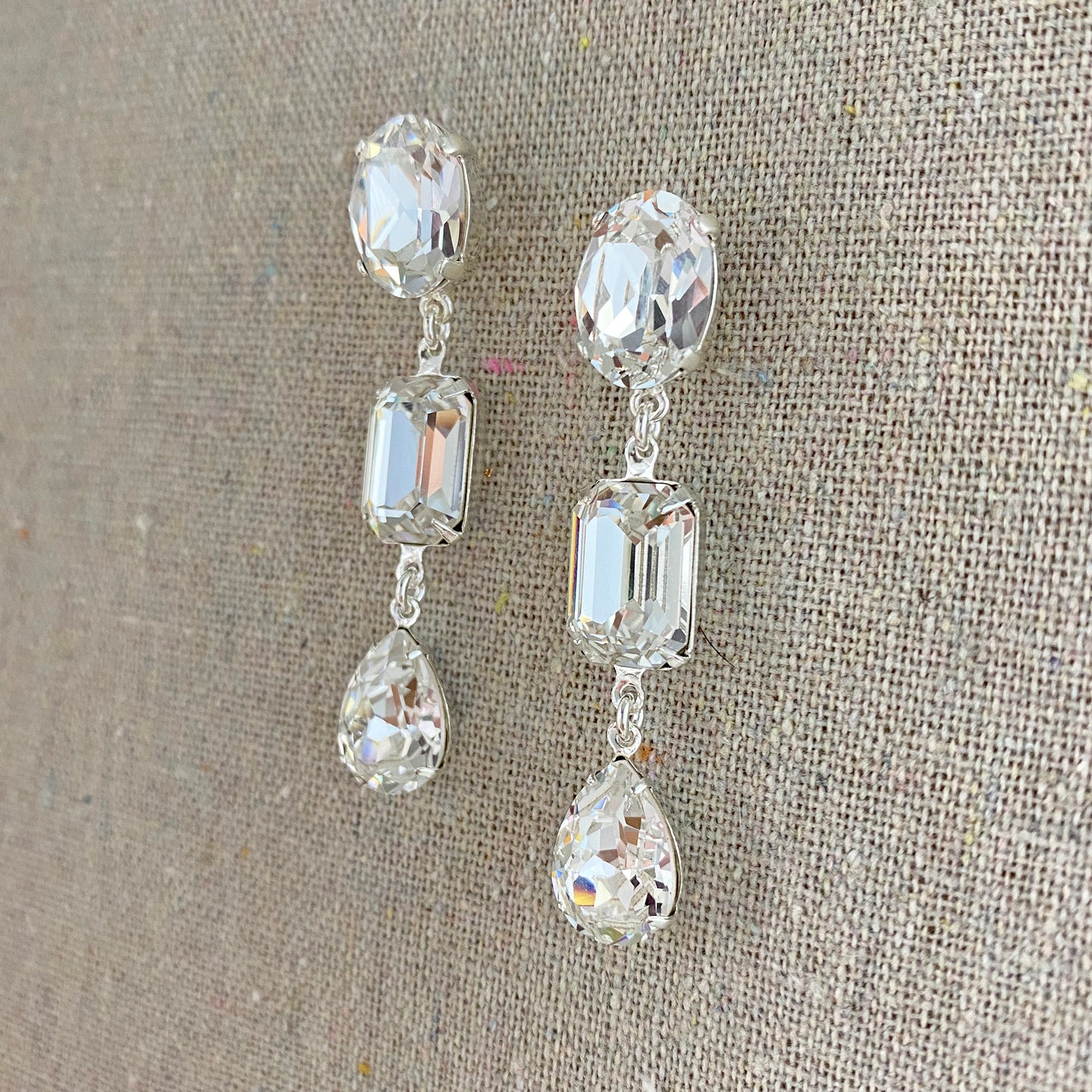 Geo Stiletto Post Earrings