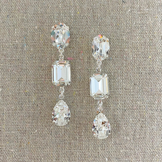 Geo Stiletto Post Earrings