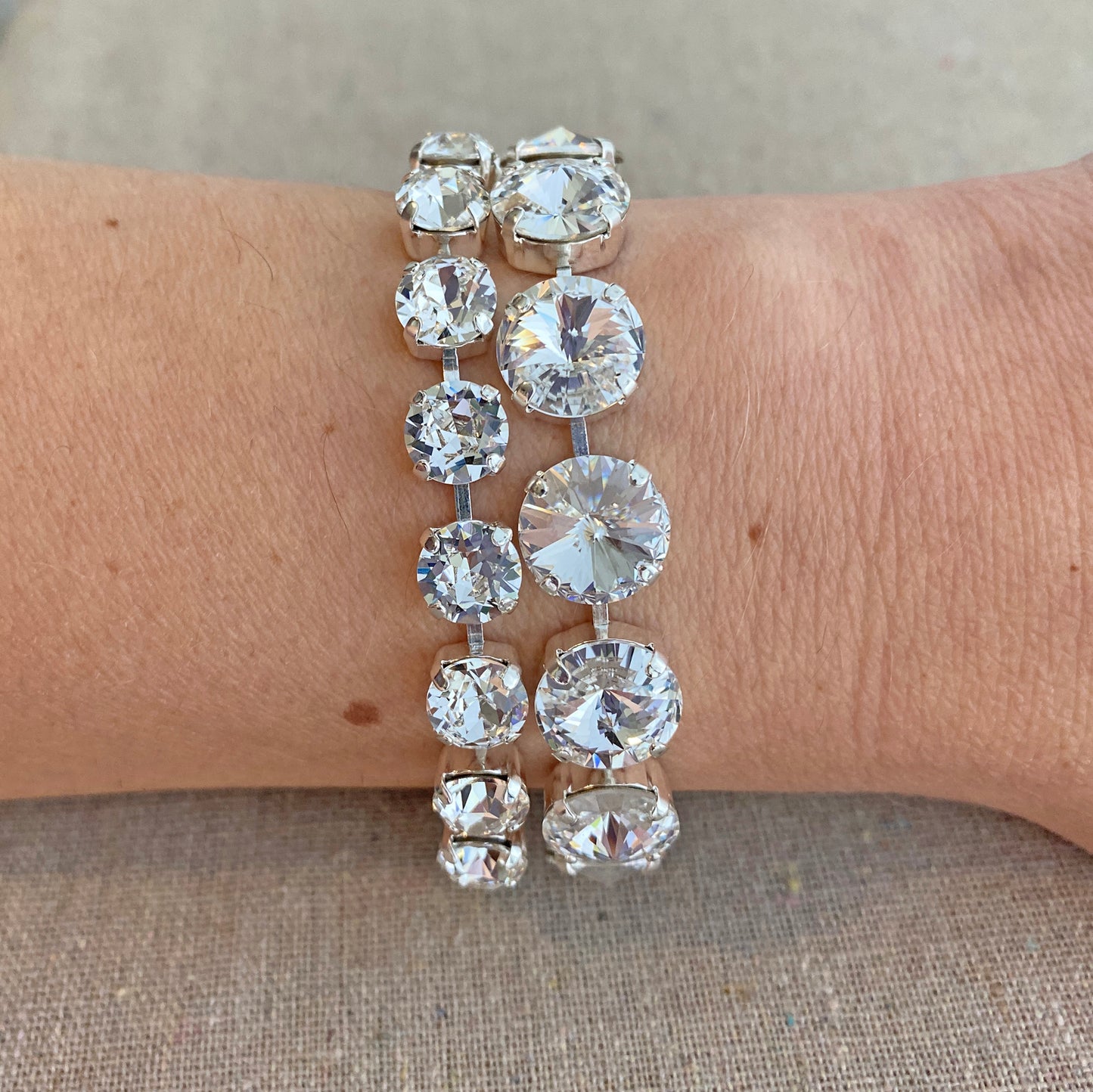 Rivoli Adjustable Tennis Bracelet • 12mm