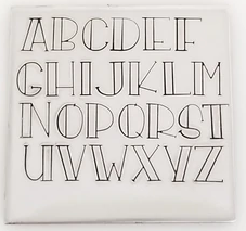 Diamante Birthstone Initial Necklace