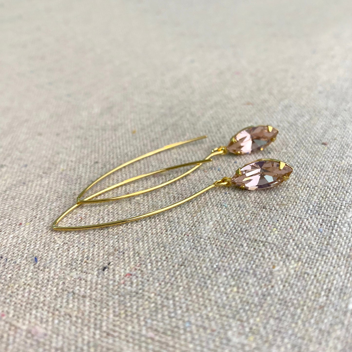 Marquise Drops Long Earrings