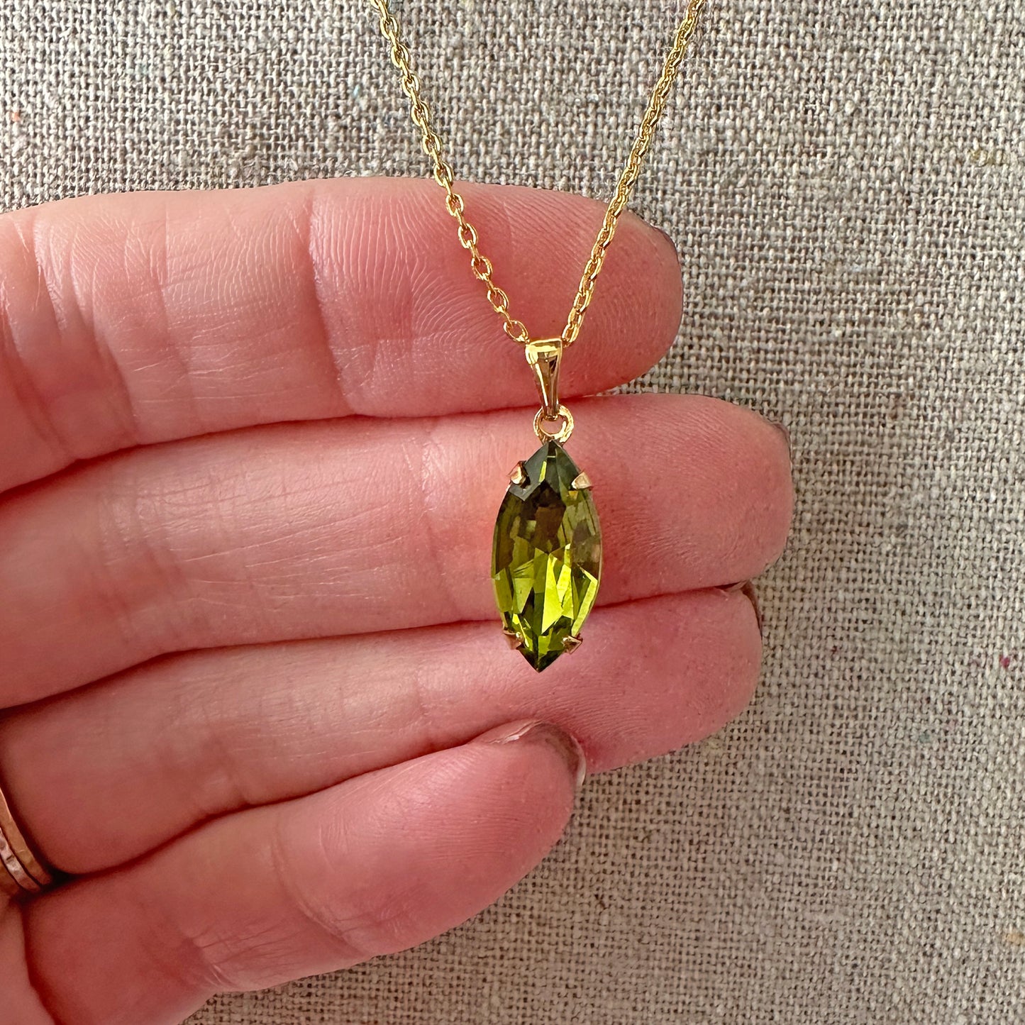 Marquise Necklace • 15mm