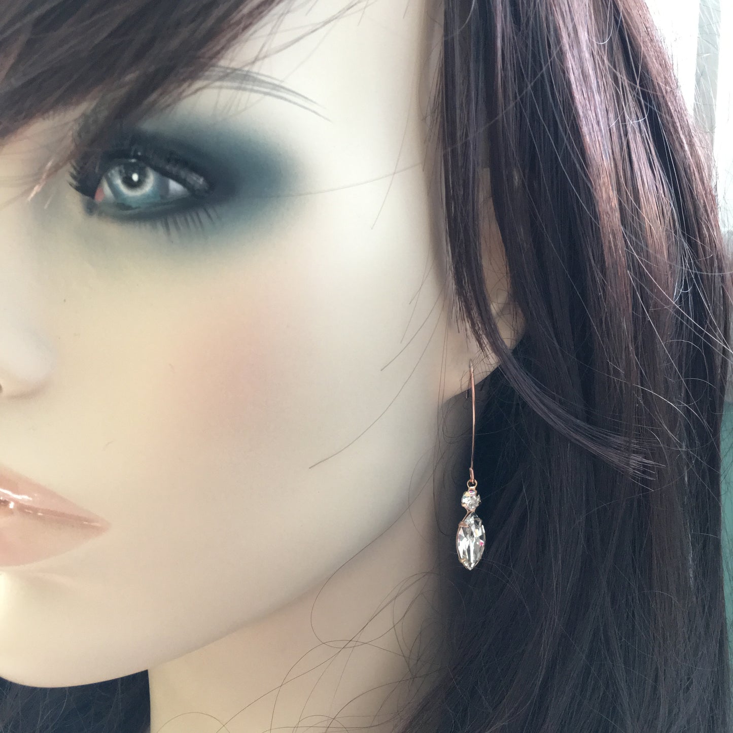 Swarovski Crystal Marquise Earrings