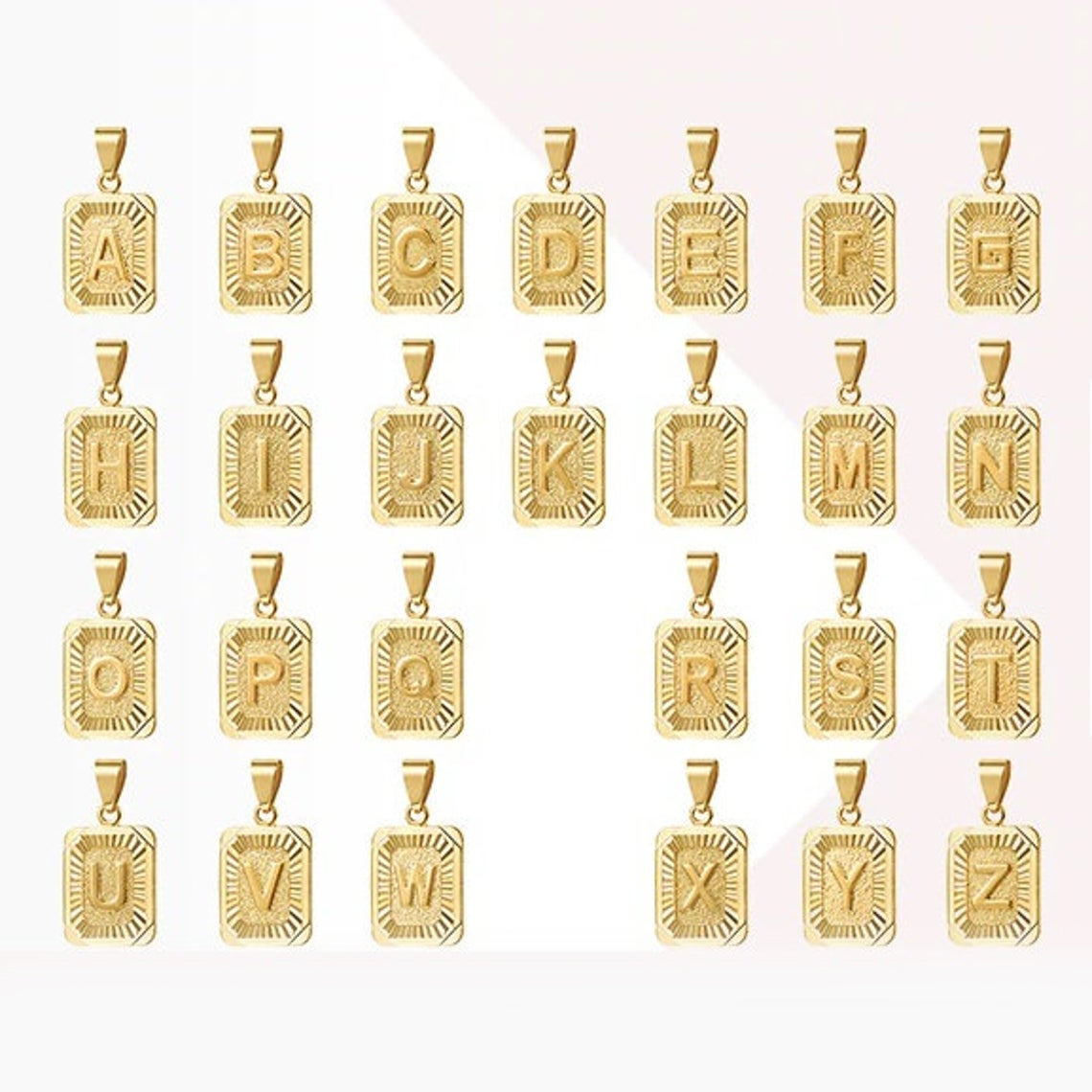 Medallion Initial Necklace