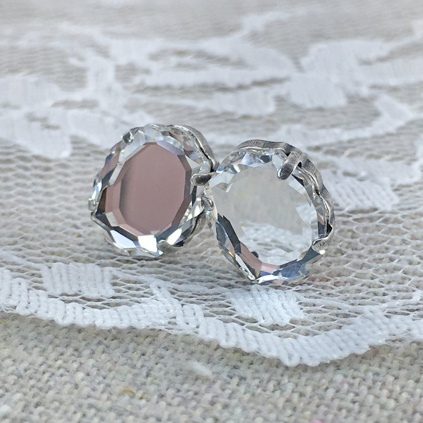 Mirror Mirror Post Earrings