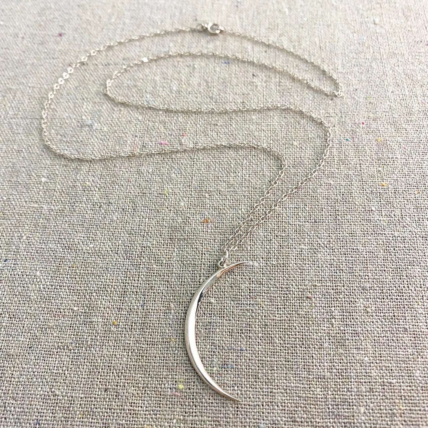 On a Dark Night Necklace • Sterling