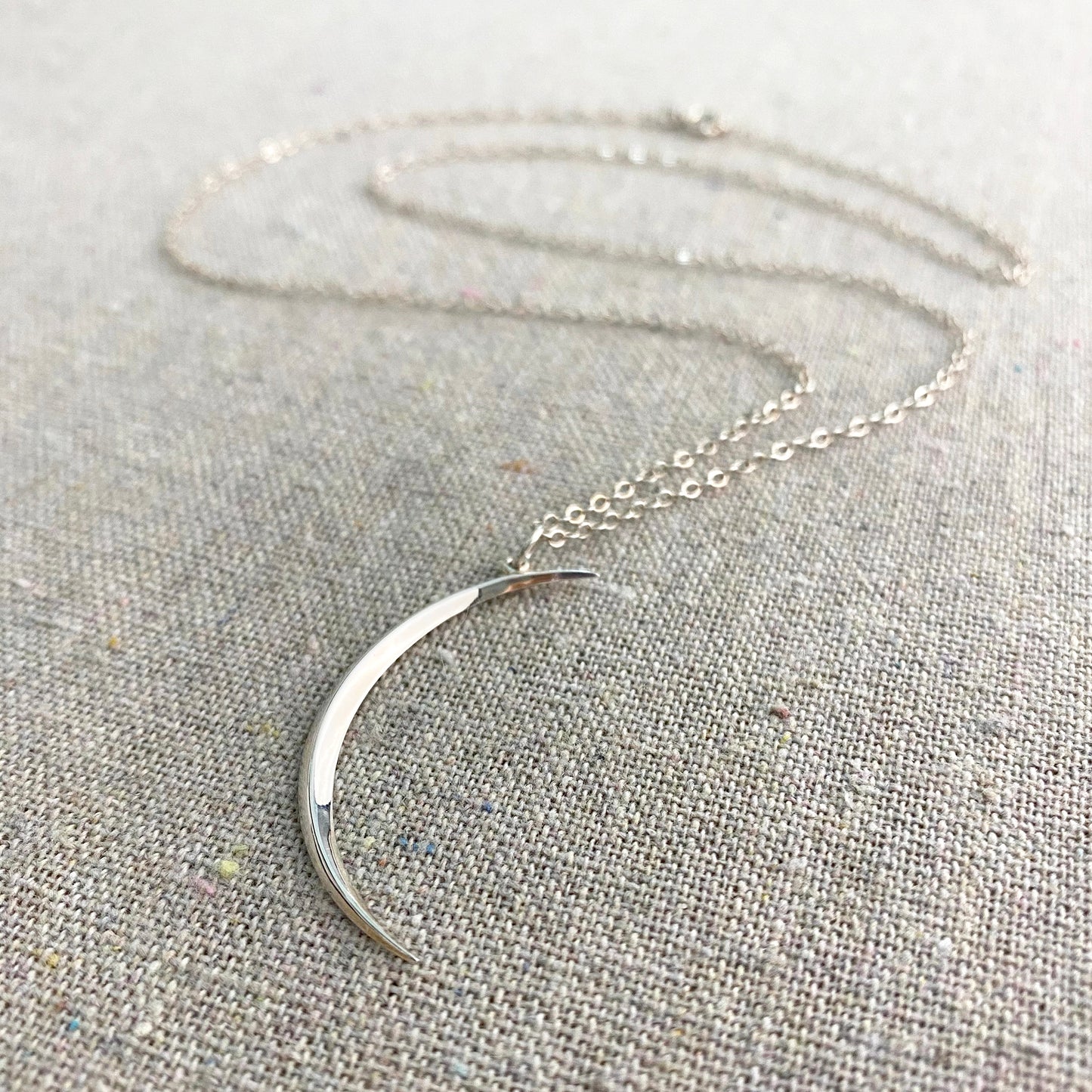 On a Dark Night Necklace • Sterling