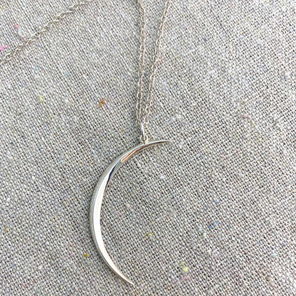 On a Dark Night Necklace • Sterling