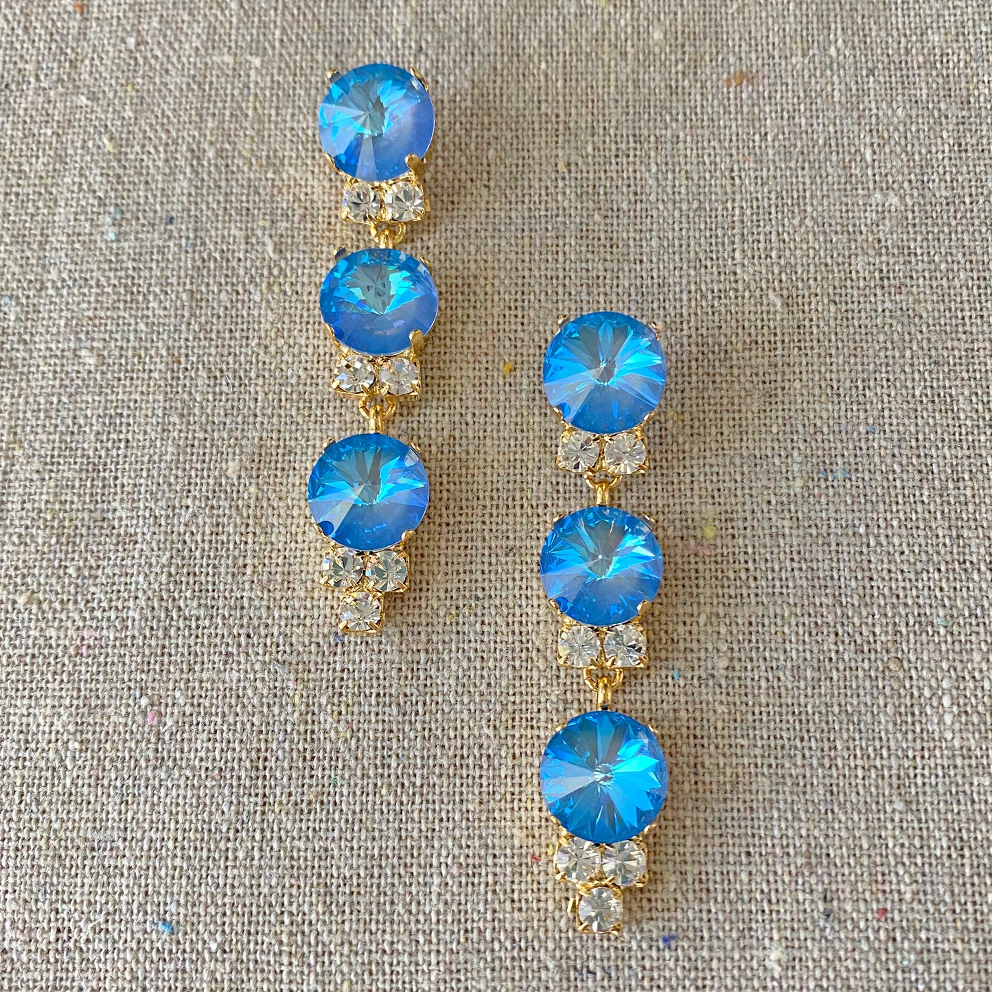 Rivoli Stiletto Post Earrings