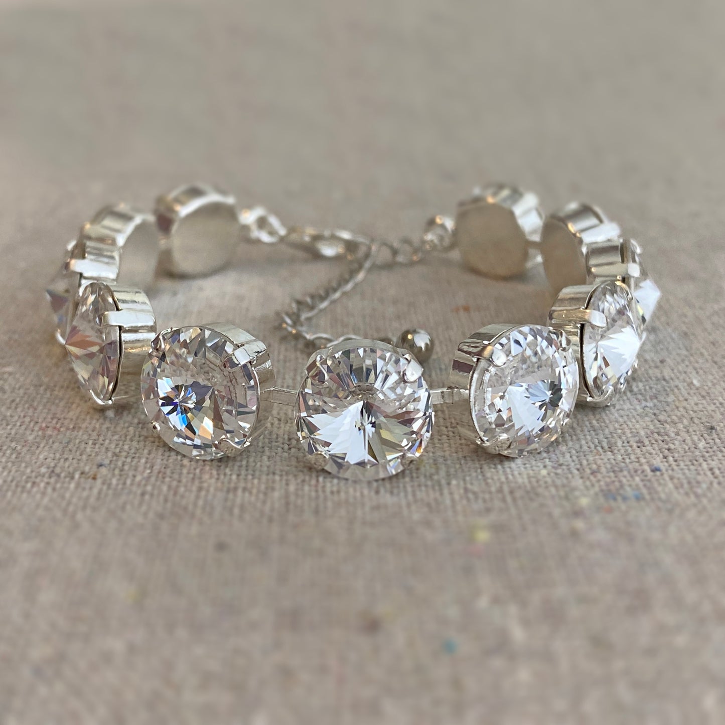 Rivoli Adjustable Tennis Bracelet • 12mm