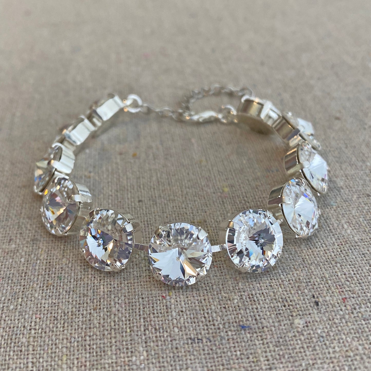 Rivoli Adjustable Tennis Bracelet • 12mm