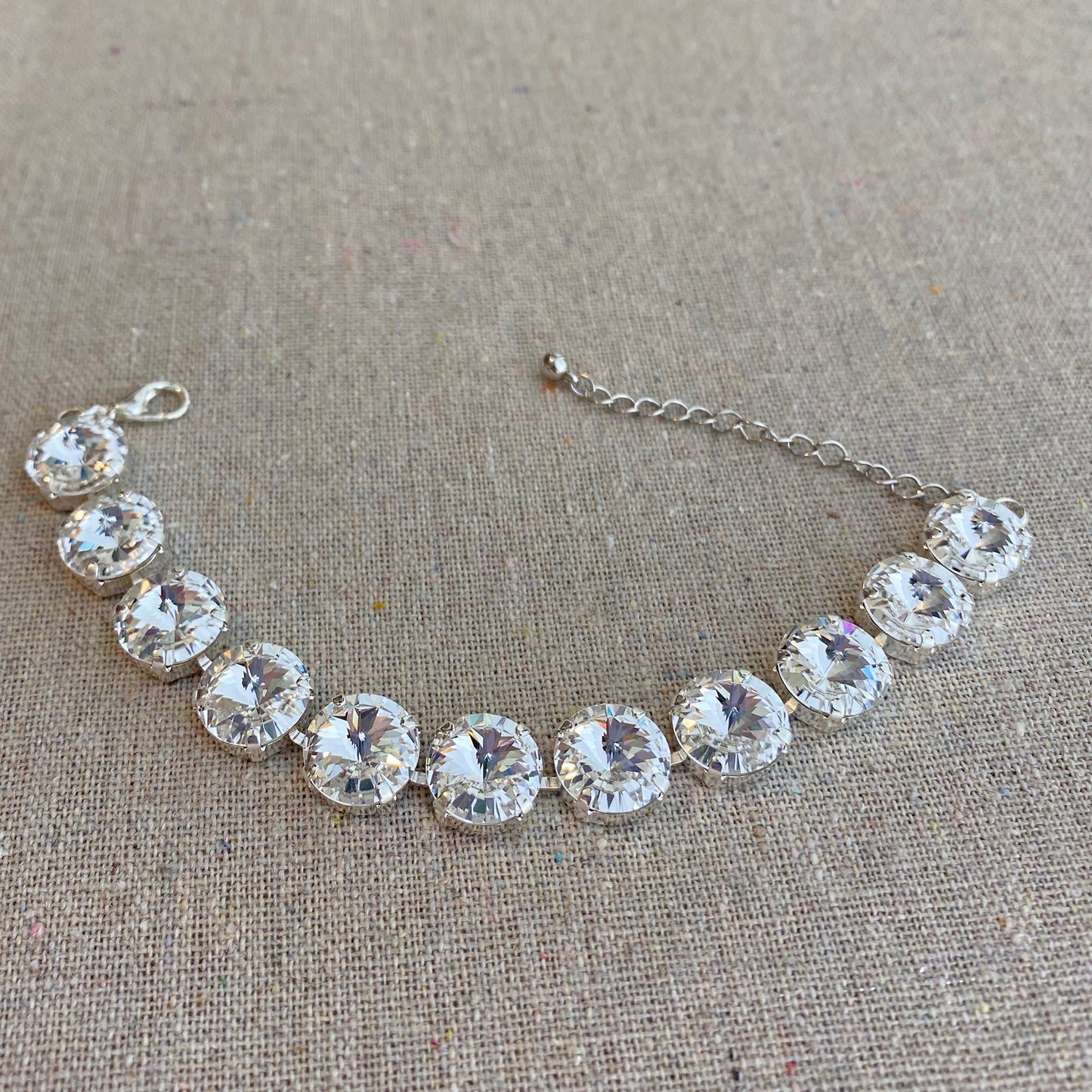 Rivoli Adjustable Tennis Bracelet • 12mm