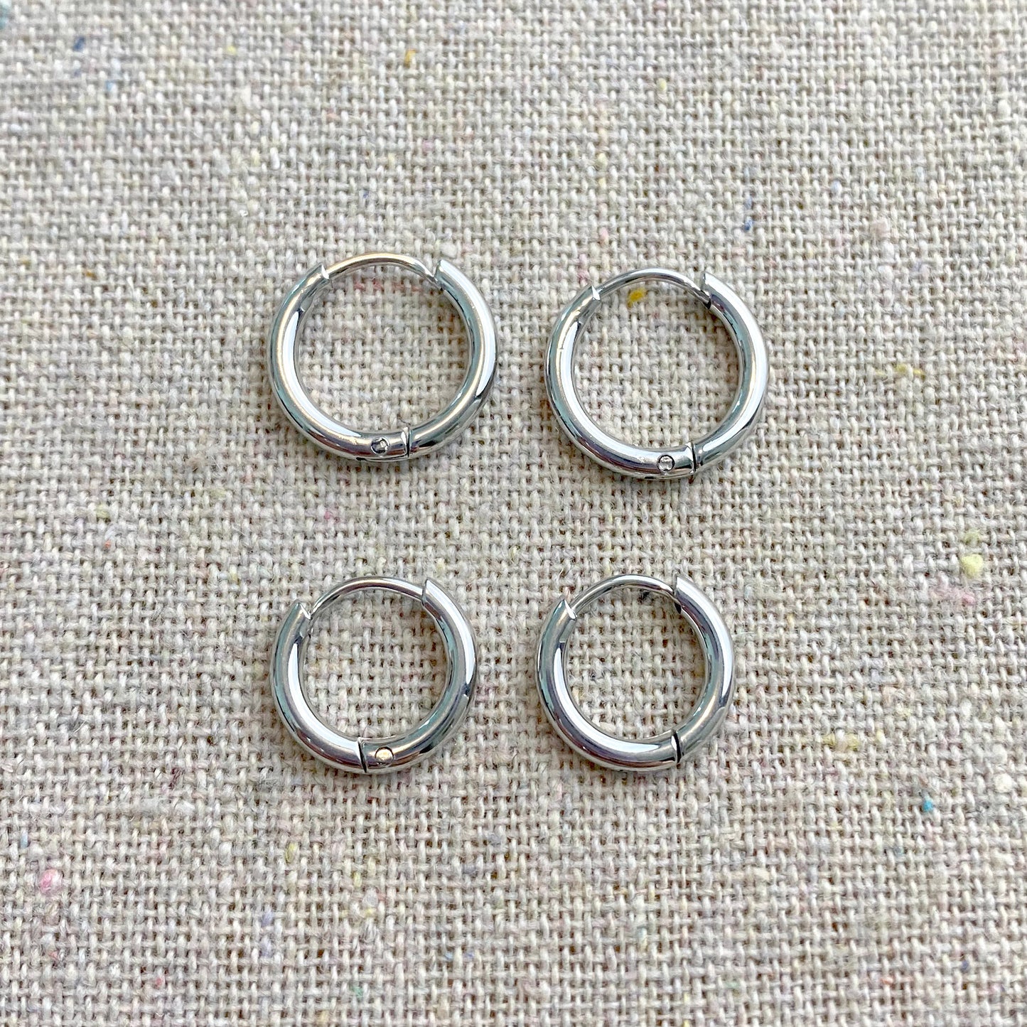 Surgical Steel Sleeper Hoop Set