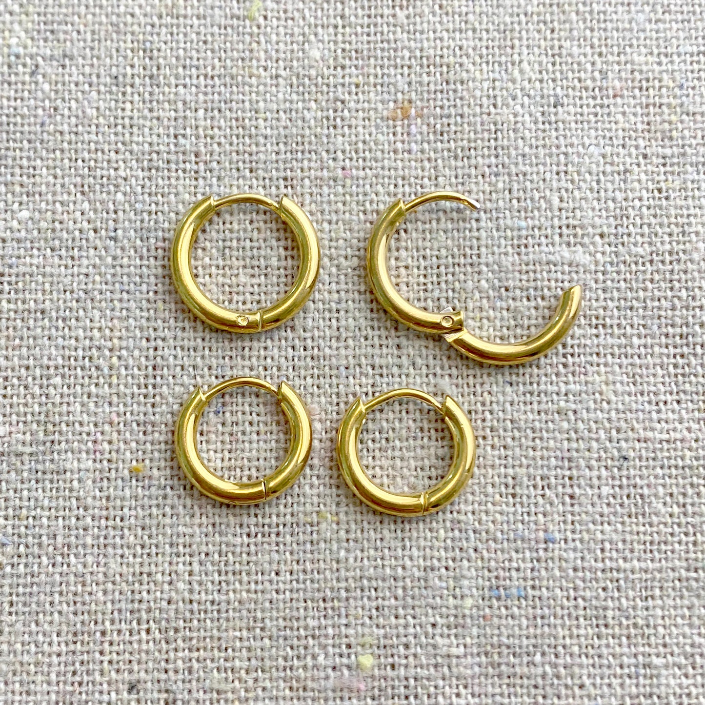 Surgical Steel Sleeper Hoop Set