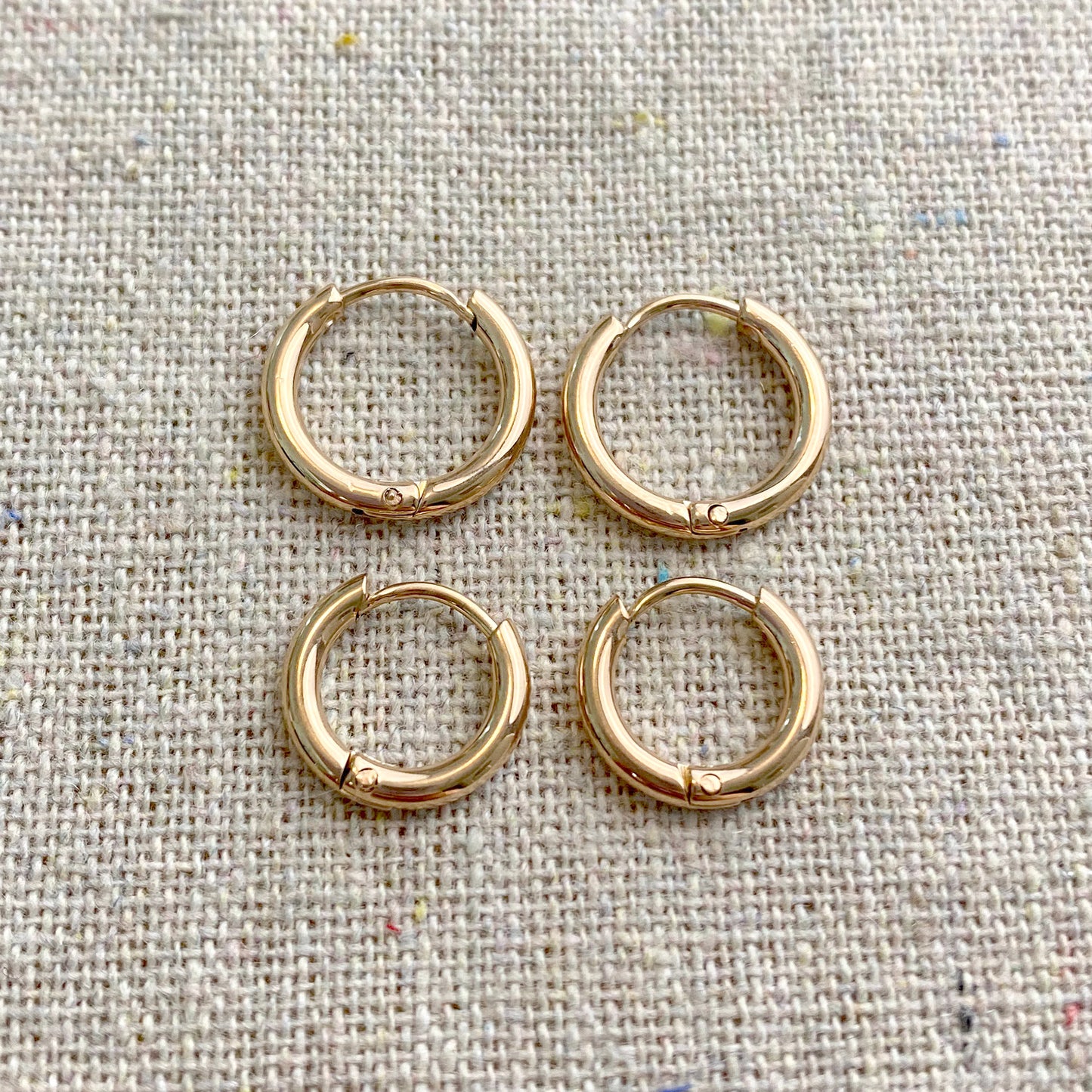 Surgical Steel Sleeper Hoop Set