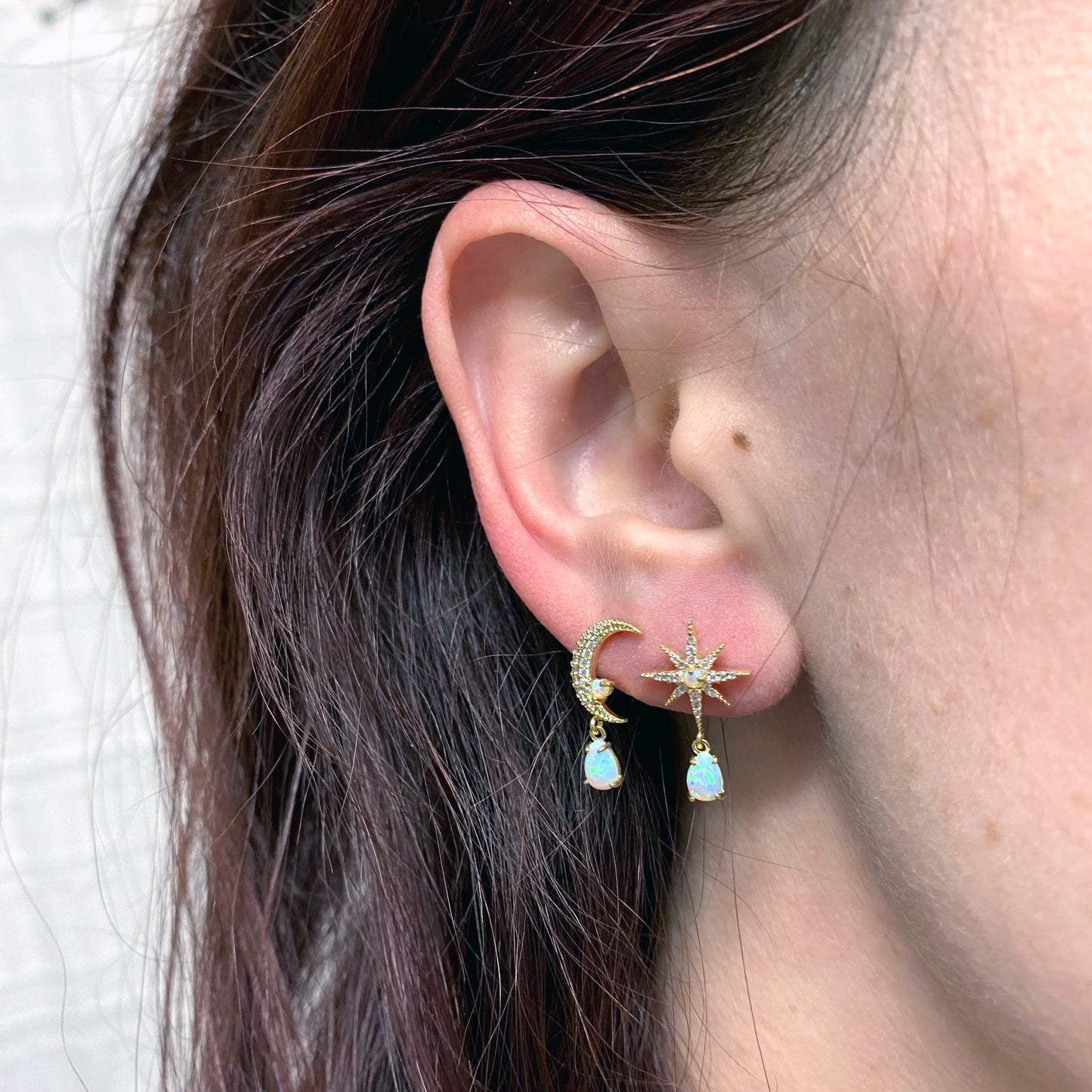 Solar Shadow Earrings