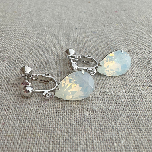 Medium Pear Clip-on Earrings