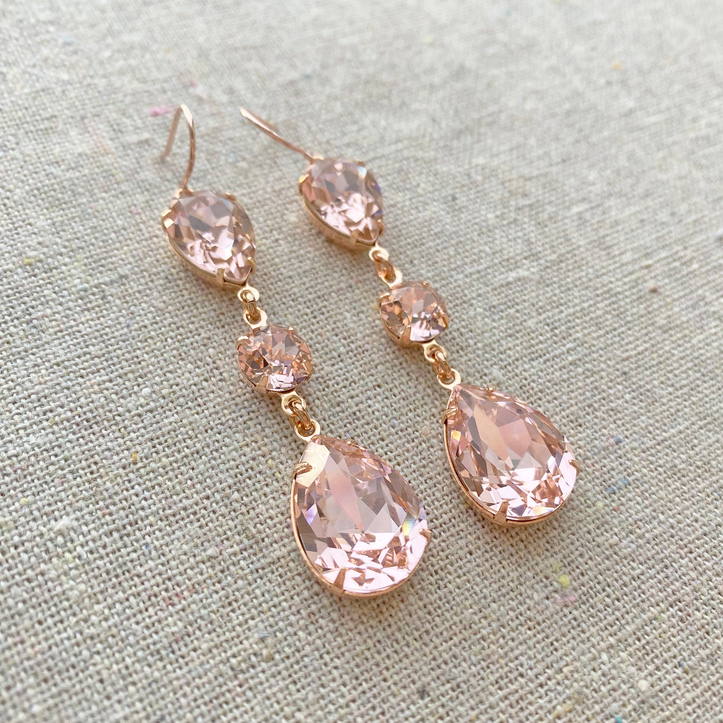 Pear Stiletto Earrings