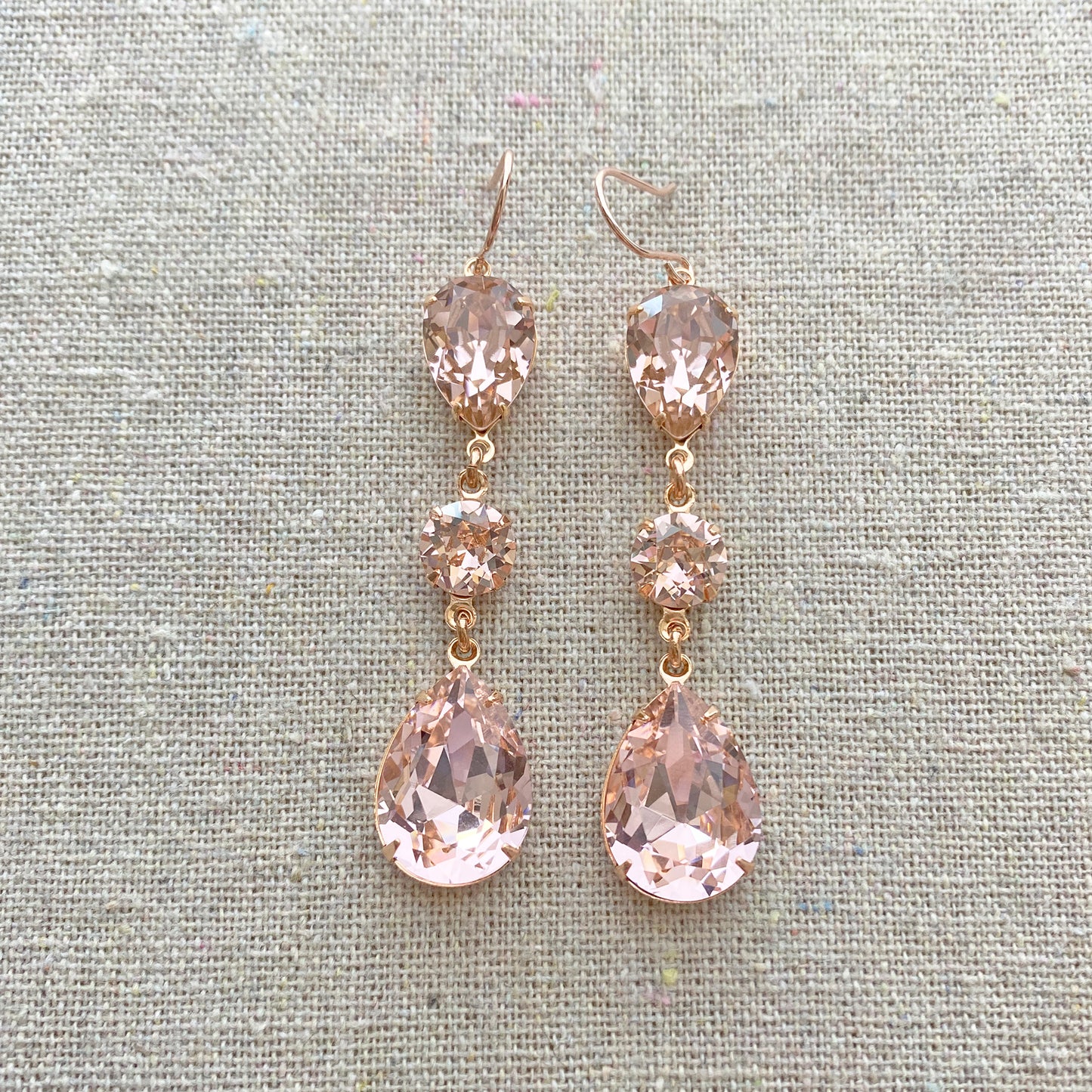 Pear Stiletto Earrings