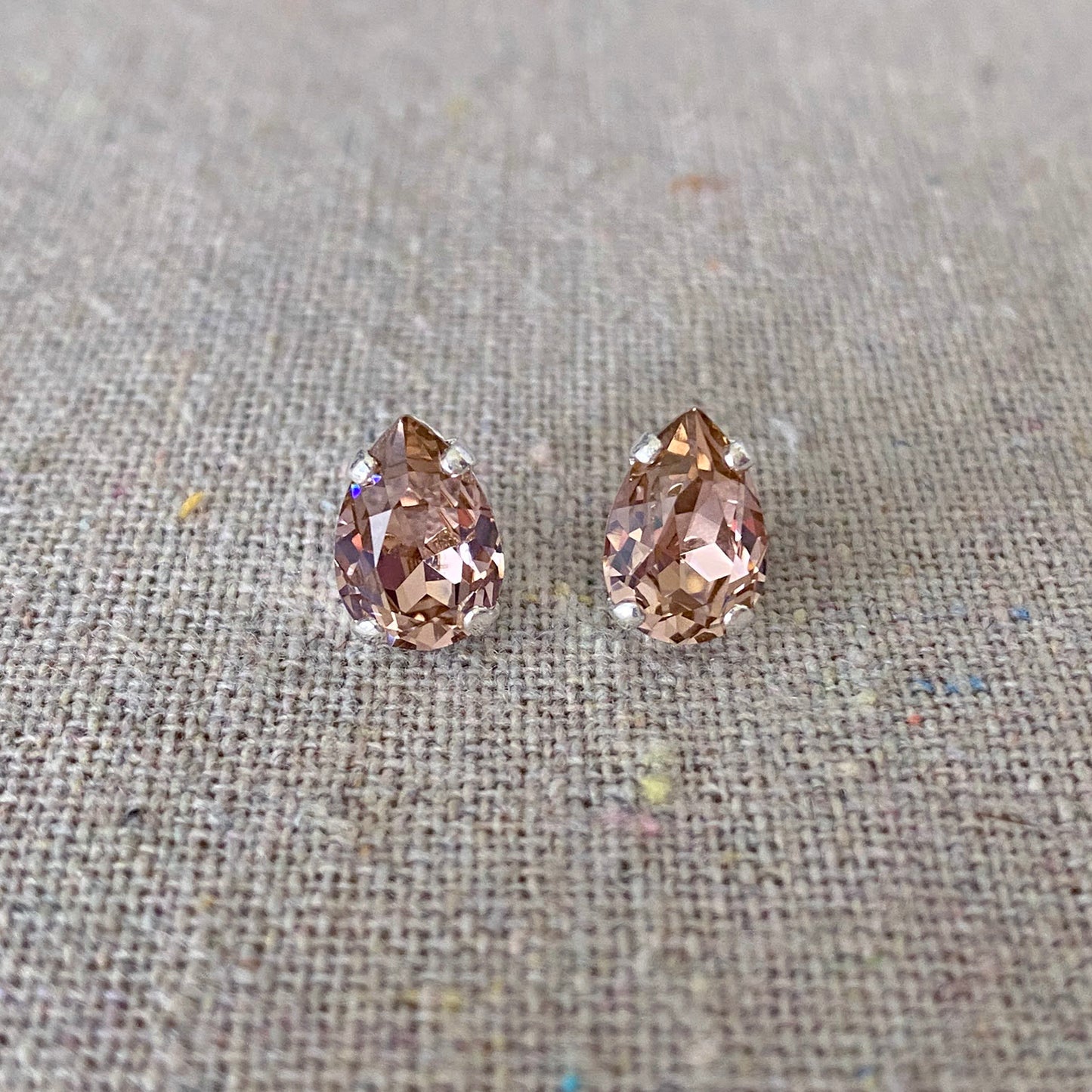 Tiny Pear Post Earrings
