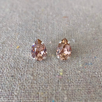 Tiny Pear Post Earrings