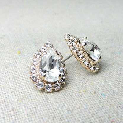 Tiny Pear Luxe Post Earrings