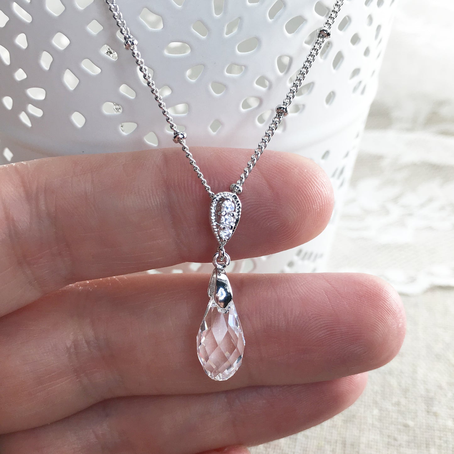 Swarovski Crystal Pendant Necklace