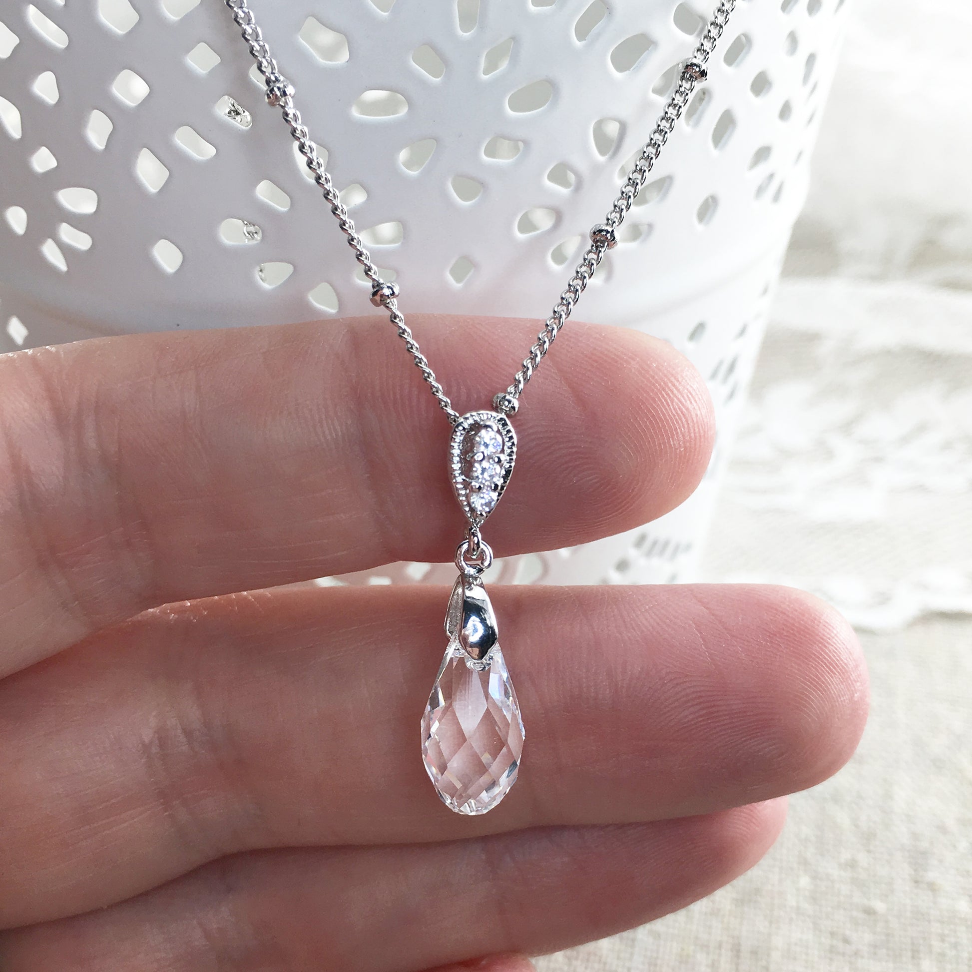Swarovski Crystal Pendant Necklace