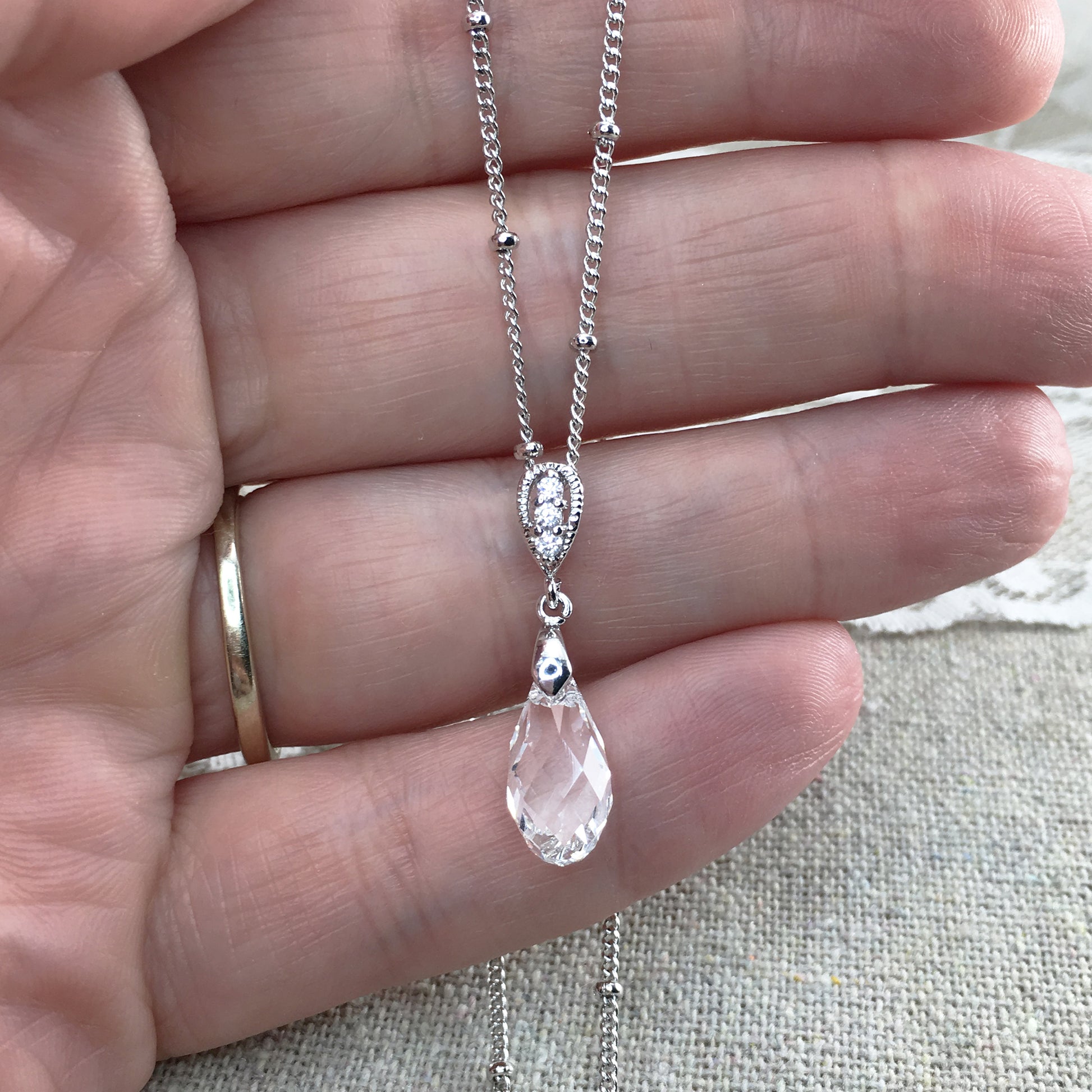 Swarovski Crystal Pendant Necklace