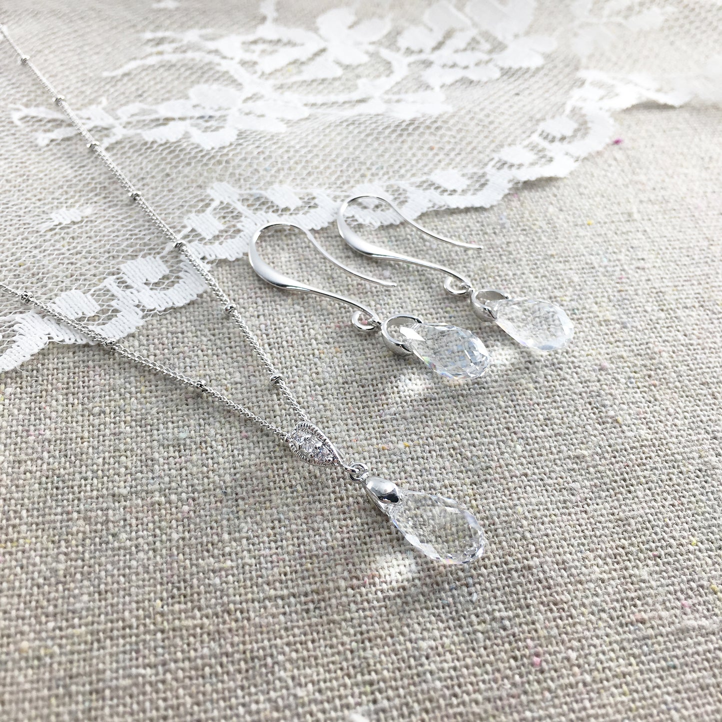 Swarovski Crystal Bridal Jewelry Set